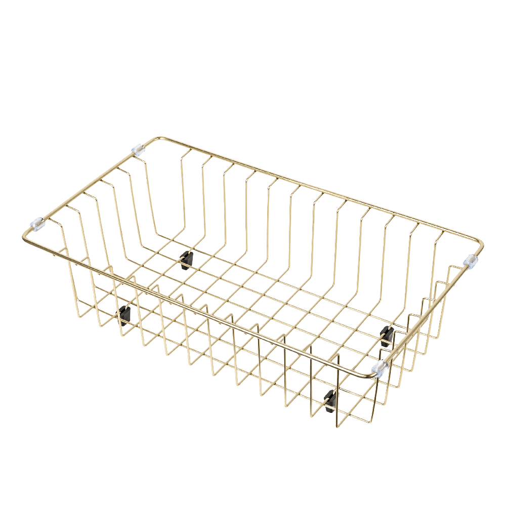 Alma Ellie Brass Gold Dish Rack – Alma Sinks