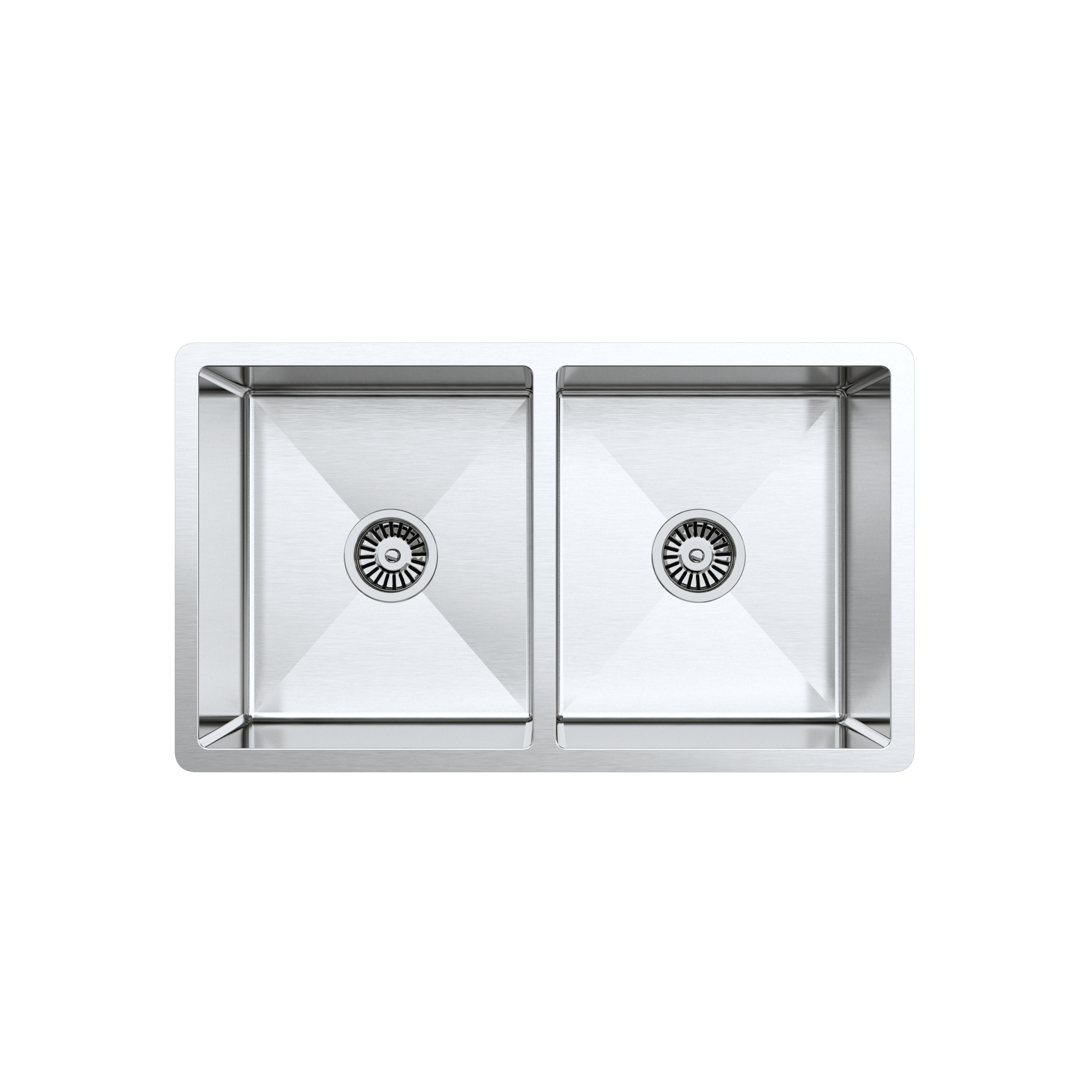 Madison 775x450 Double Bowl Sink – Alma Sinks